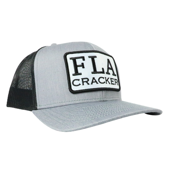 FLA PATCH TRUCKER - HEATHER GRAY/CHARCOAL