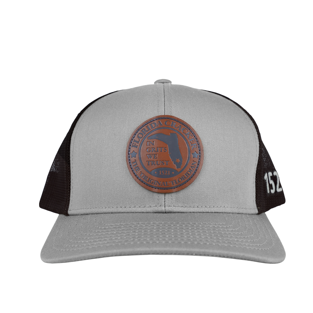 Fish Northern Pike Icon Logo Classic Woven Circle Patch Snapback Trucker  Hat Heather Gray/Black – Life Brand