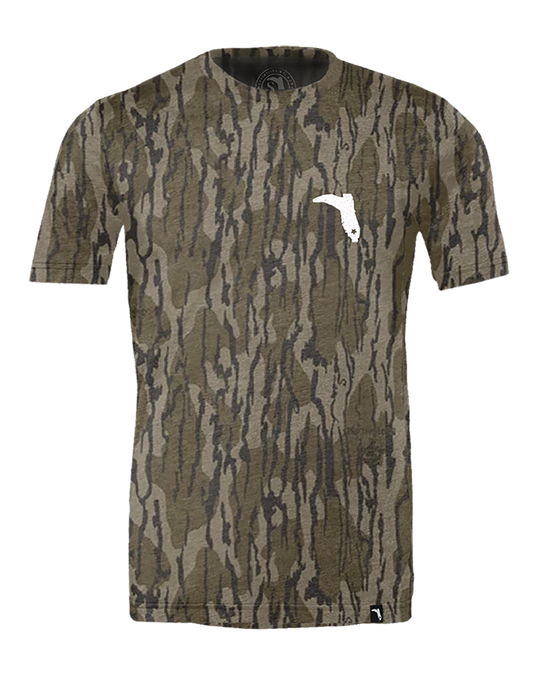 BOTTOMLAND CAMO SHIRT S/S - LINEMAN