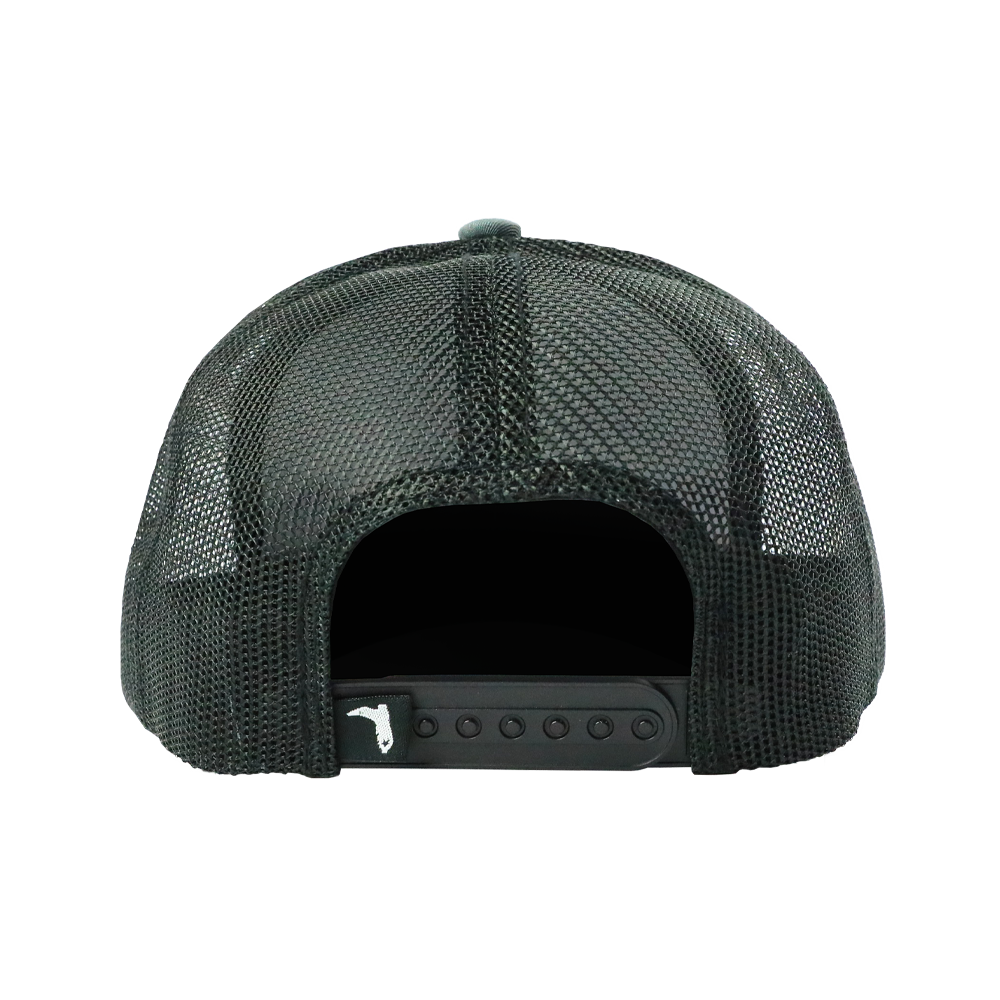 LINEMAN- CHARCOAL /BLACK TRUCKER HAT