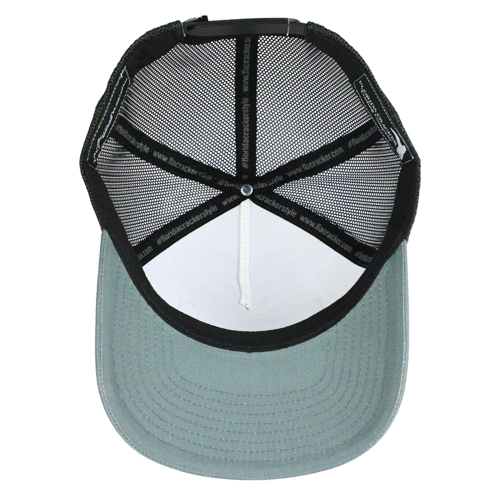 LINEMAN- CHARCOAL /BLACK TRUCKER HAT