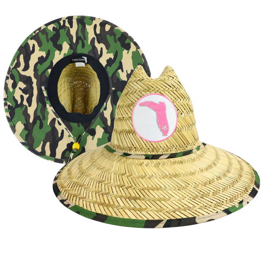 STRAW HAT - CAMO UNDER