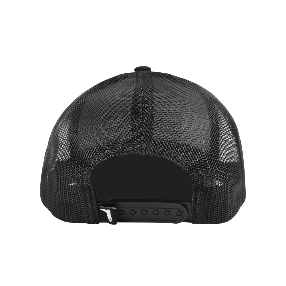 PATCH HAT - SILVER KING - BLACK/BLACK