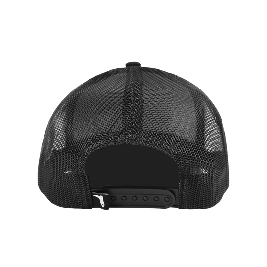 PATCH HAT - SILVER KING - BLACK/BLACK