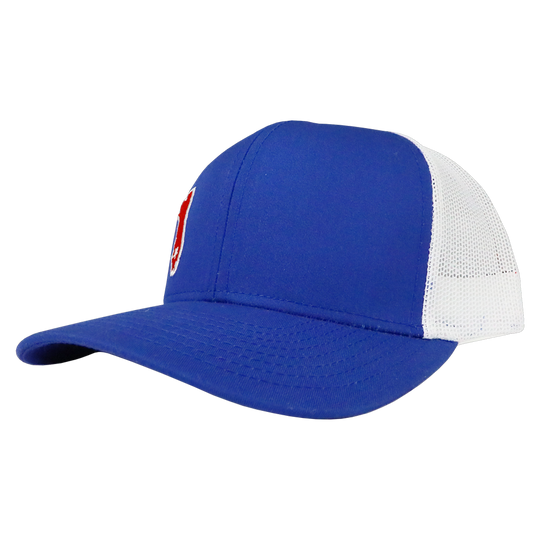 TEAM USA - 6 PANEL RED BOOT / WHITE MESH / BLUE HAT