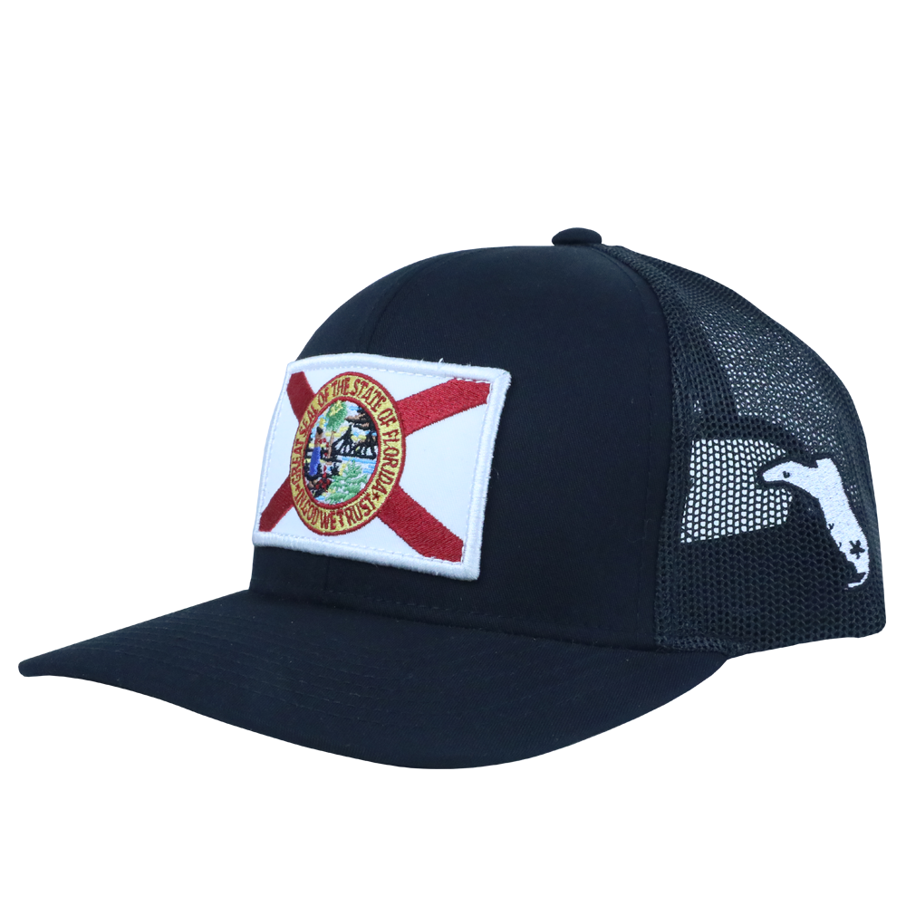 BIG MELON XL STATE FLAG - BLACK/BLACK