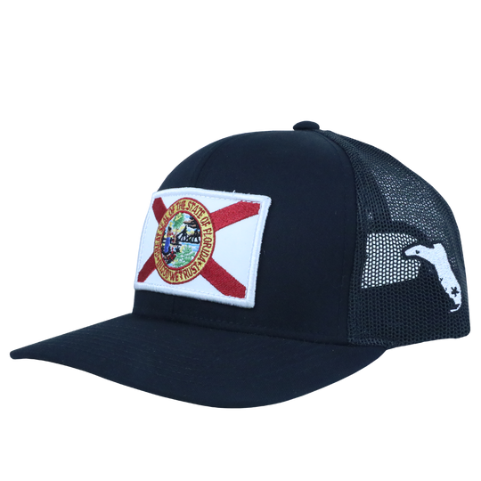 BIG MELON XL STATE FLAG - BLACK/BLACK