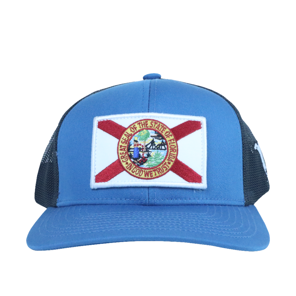 BIG MELON XL STATE FLAG - OCEAN BLUE/CHARCOAL