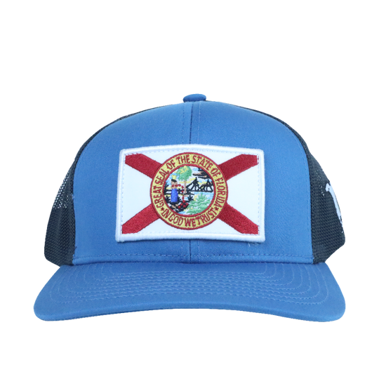 BIG MELON XL STATE FLAG - OCEAN BLUE/CHARCOAL