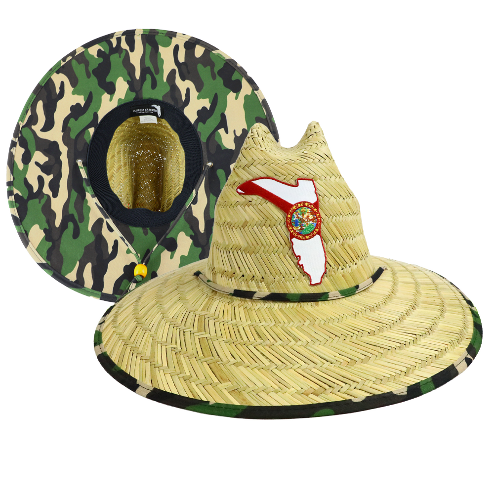 STRAW HAT - CAMO UNDER