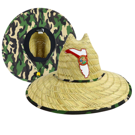 STRAW HAT - CAMO UNDER