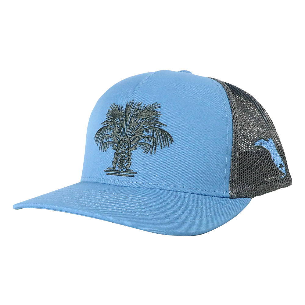 SWAMP CABBAGE COLUMBIA BLUE/GRAPHITE HAT