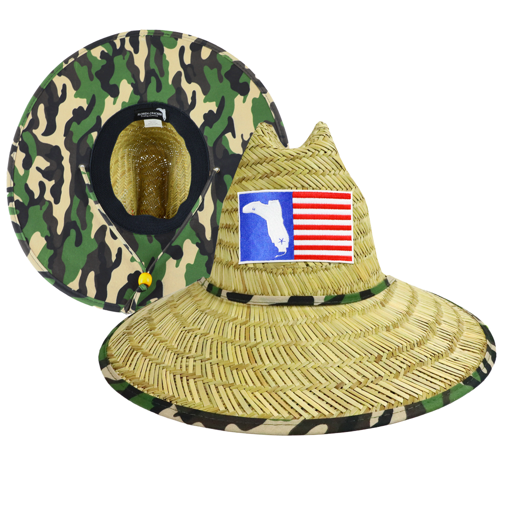 STRAW HAT - CAMO UNDER