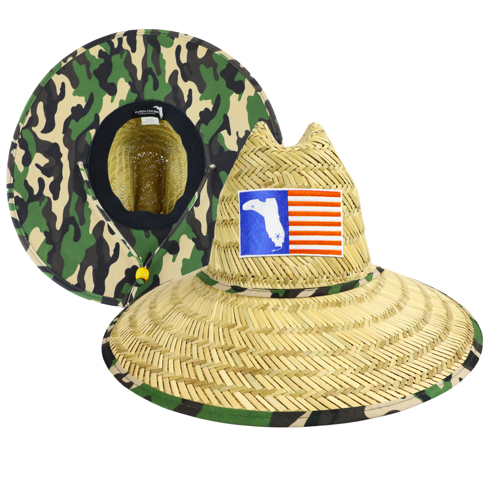 STRAW HAT - CAMO UNDER