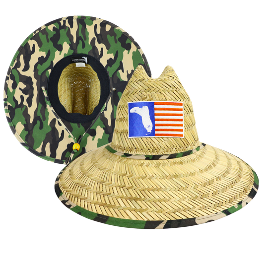 STRAW HAT - CAMO UNDER