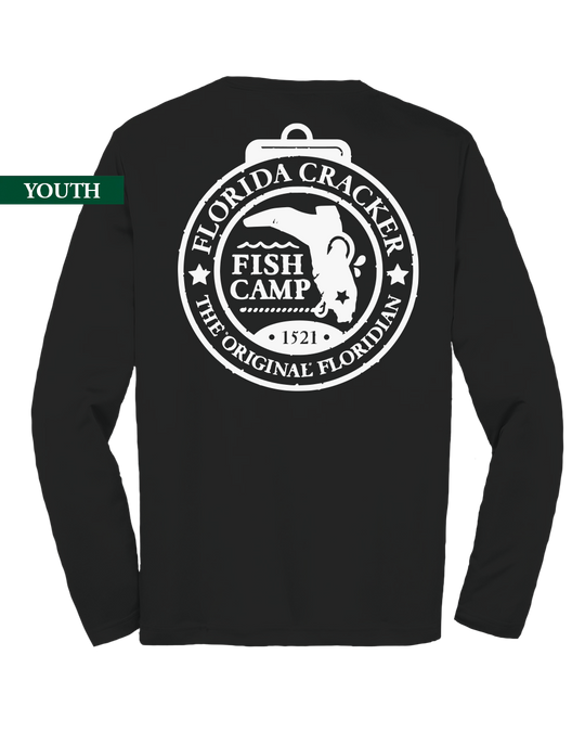 FISH CAMP BLACK - YOUTH MICRO