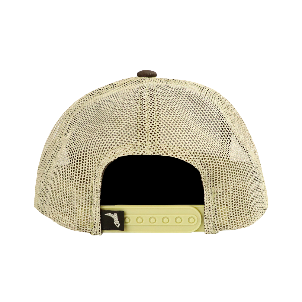 YOUTH FLA PATCH HAT  - BROWN/TAN