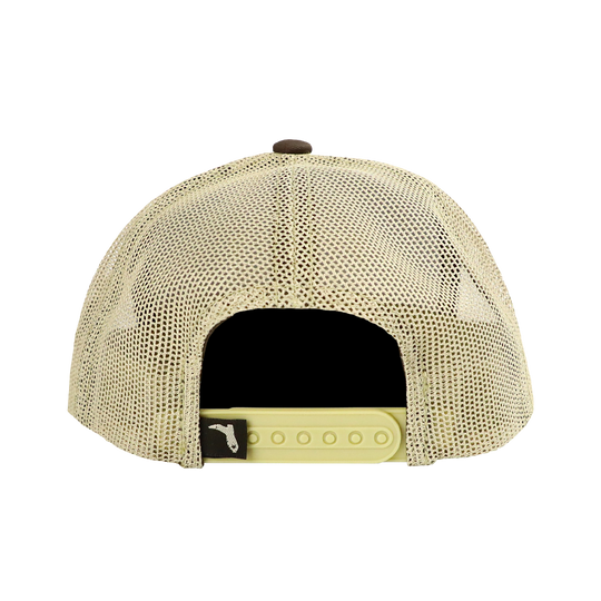 YOUTH FLA PATCH HAT  - BROWN/TAN