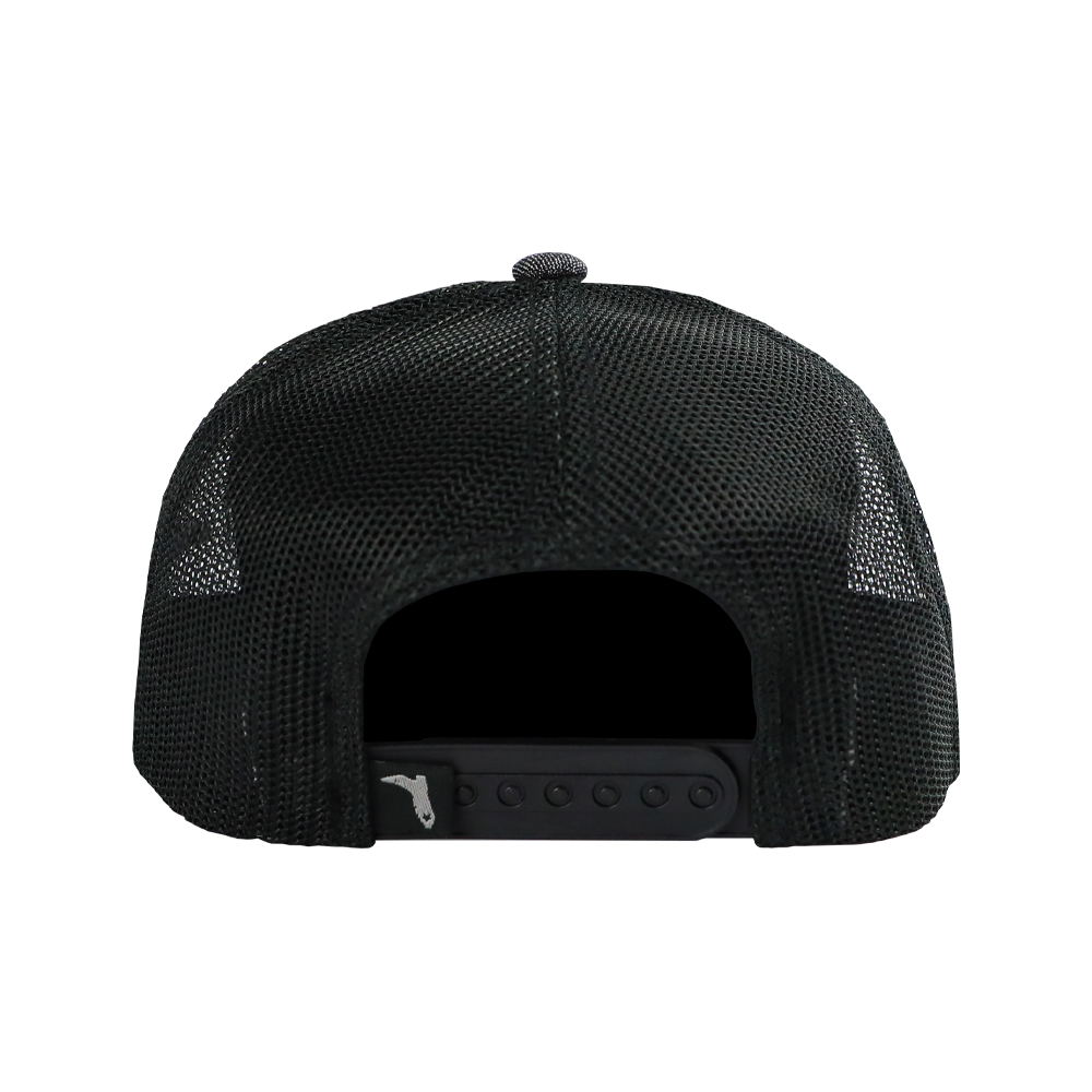 YOUTH FLA PATCH HAT  - HEATHER BLACK/BLACK