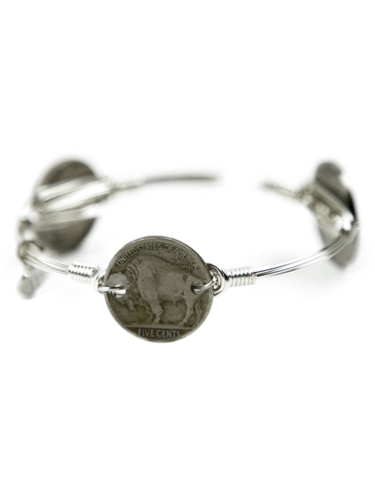 BUFFALO NICKEL BANGLE