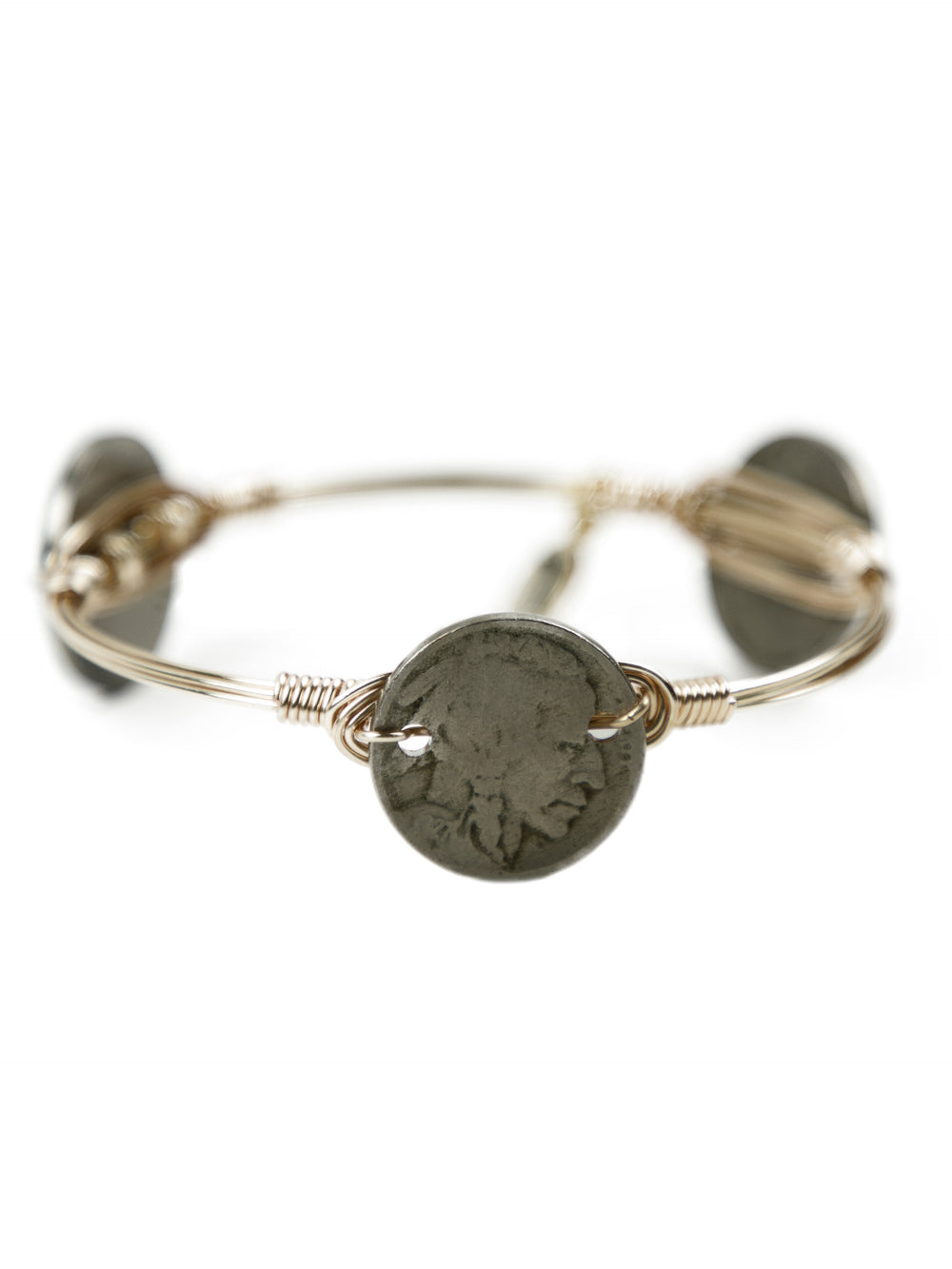 BUFFALO NICKEL BANGLE